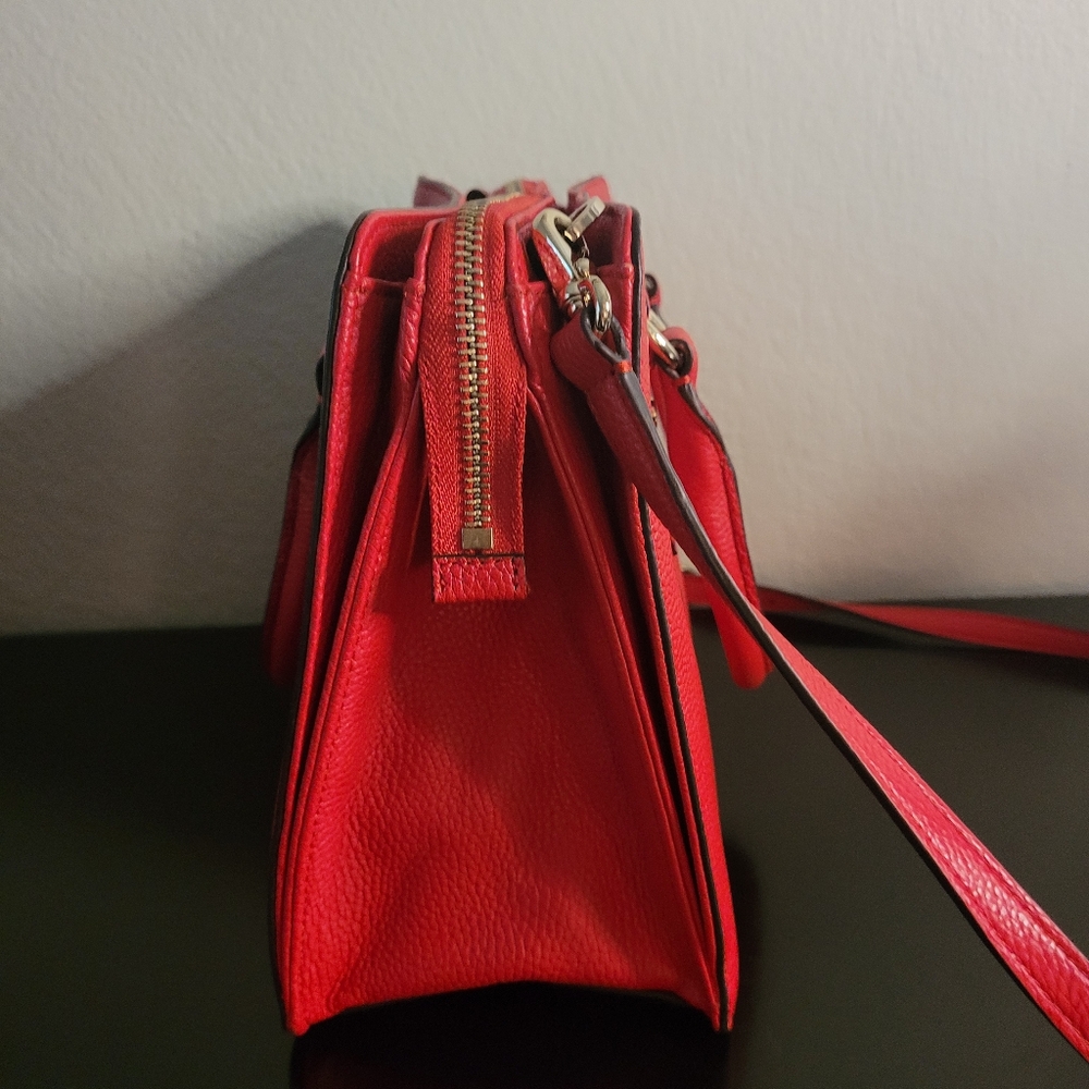 KATE SPADE LEATHER MULBERRY STREET LISE SATCHEL - Picture 7 of 16
